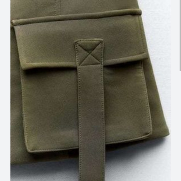 ZARA STRAPLESS TOP WITH POCKETS SIZE M- NWT - Picture 9 of 9